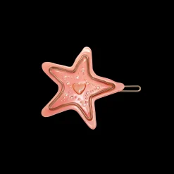 Maanesten Big Star Hårspænde Flamingo Pink Clearance