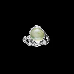 Maanesten Gudinde Ring Prehnit Cheap