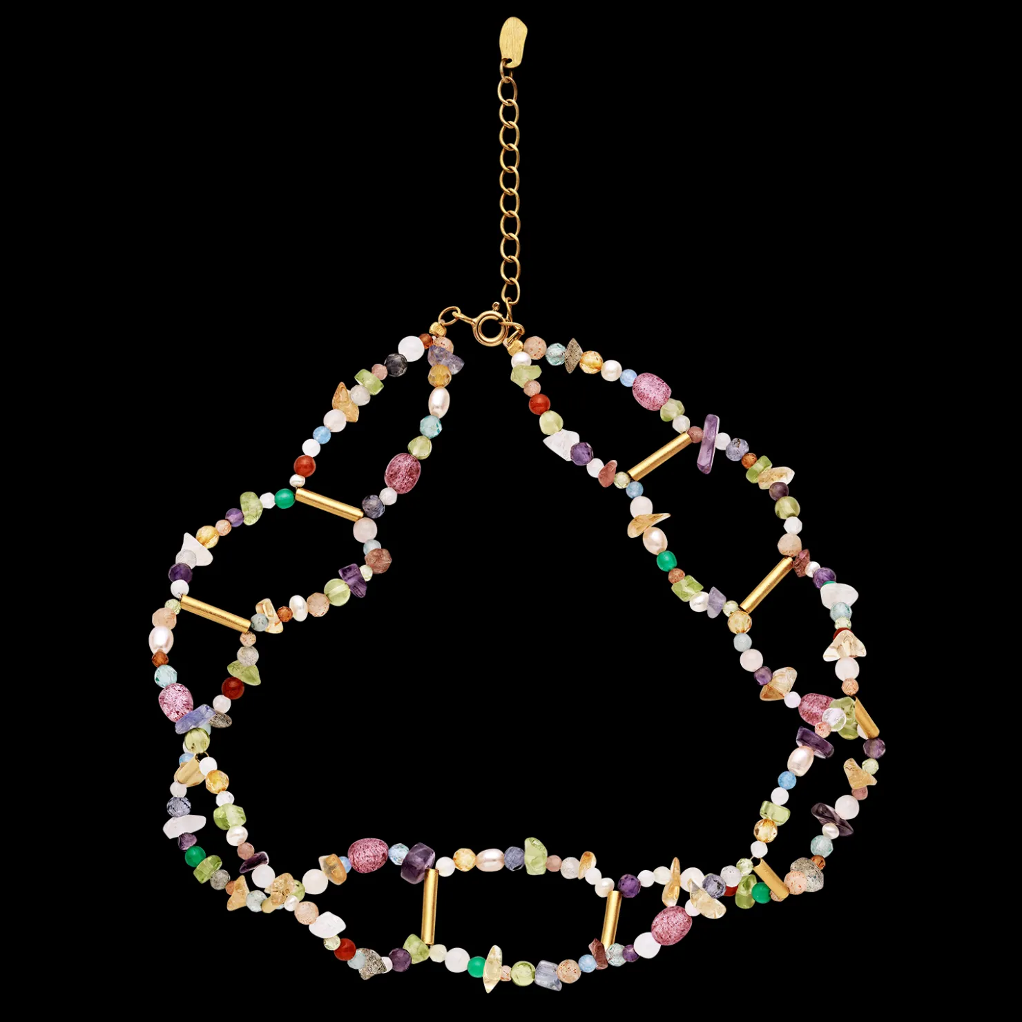 Maanesten Yrsa Choker Halskæde New