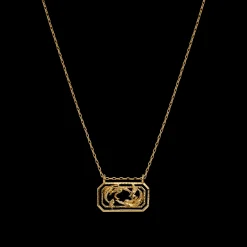 Maanesten Zodiac Pisces Halskæde 19. Feb - 20. Mar Discount