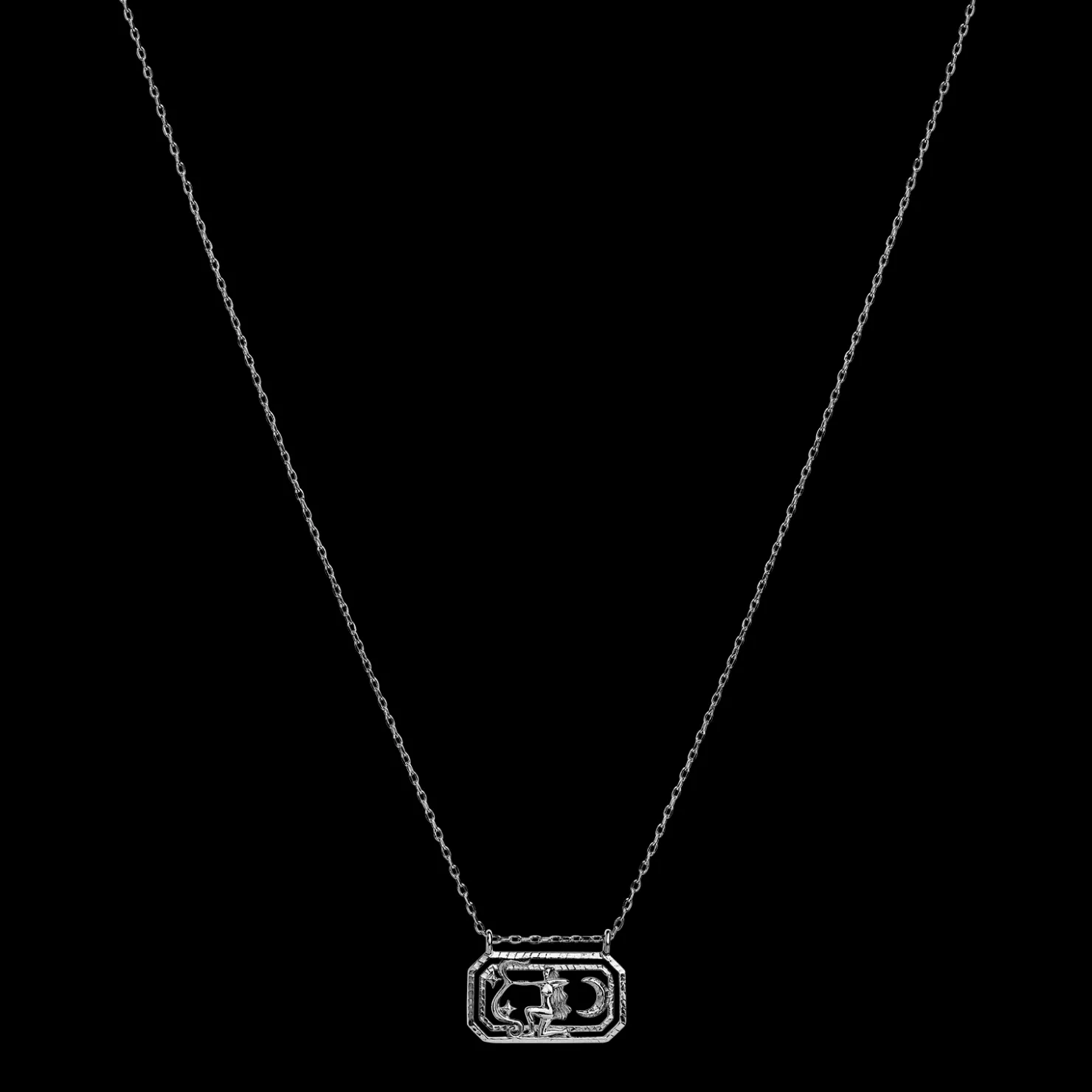 Maanesten Zodiac Sagittarius Halskæde 23. Nov - 21. Dec Best Sale